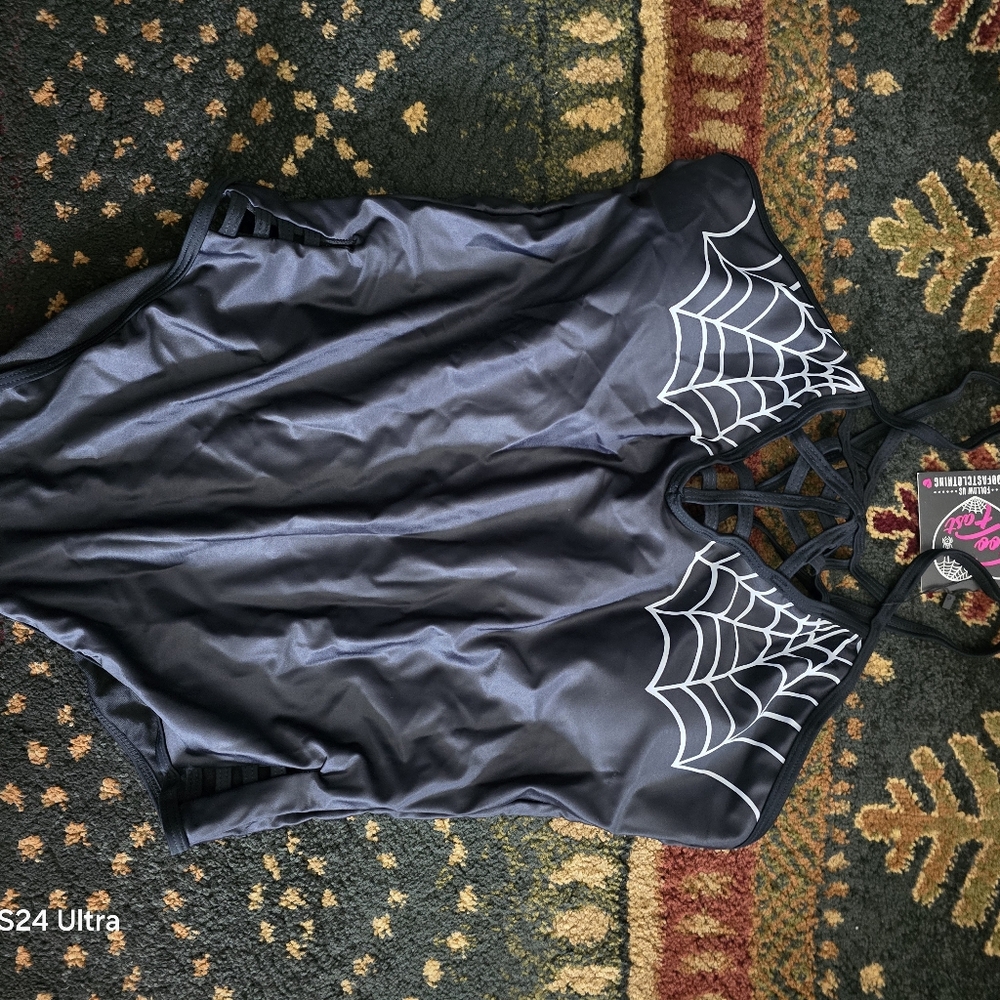 Too Fast Web Bathing Suit